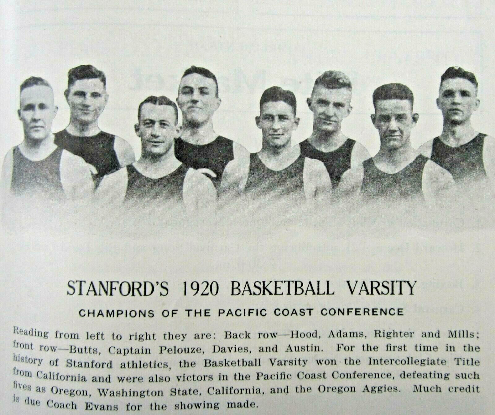 Vintage Stanford University Spring Carnival Program 2nd Annual Local Ads 1920s