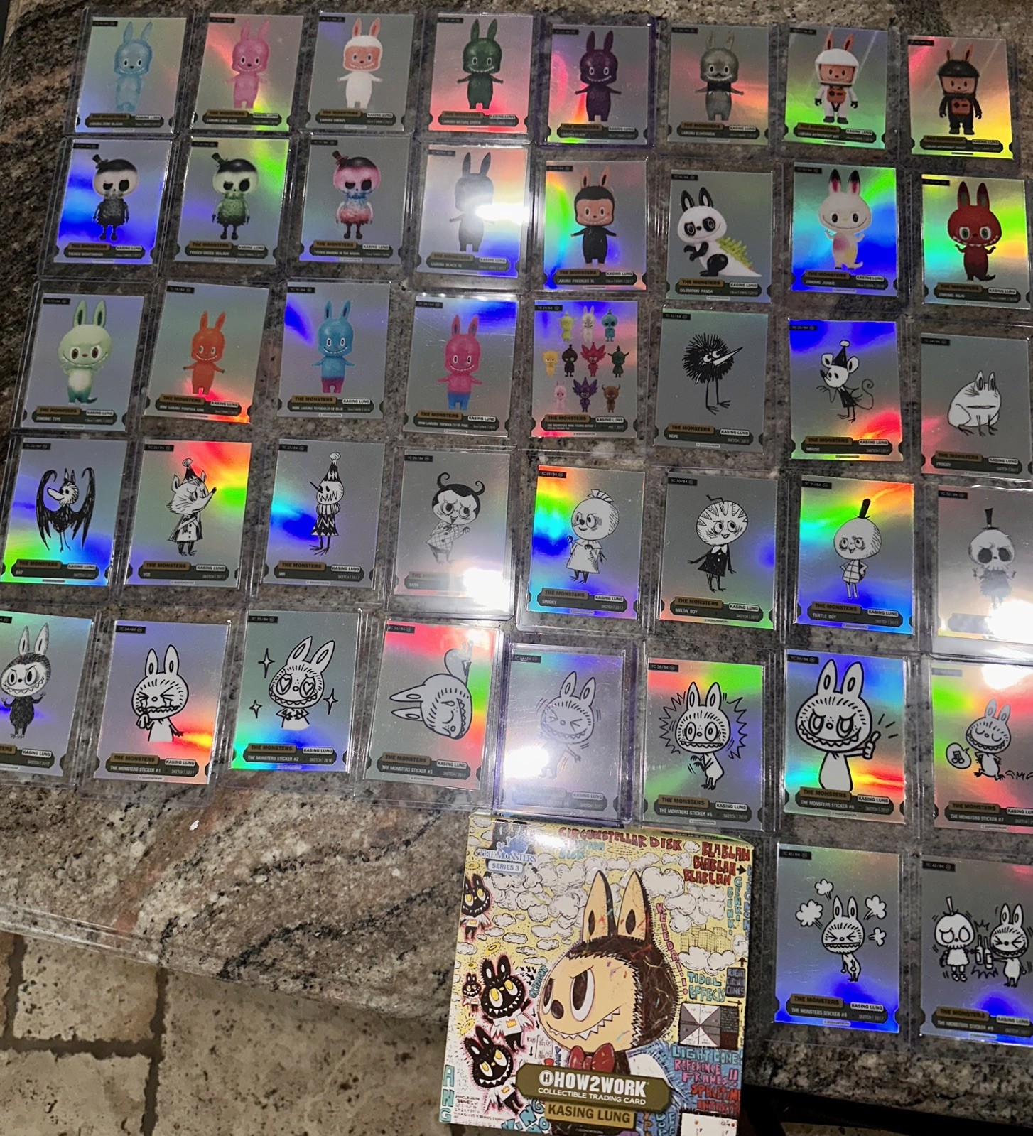 How2Work Series 3 Trading Cards – Complete Base Set (1–42) Near Mint condition