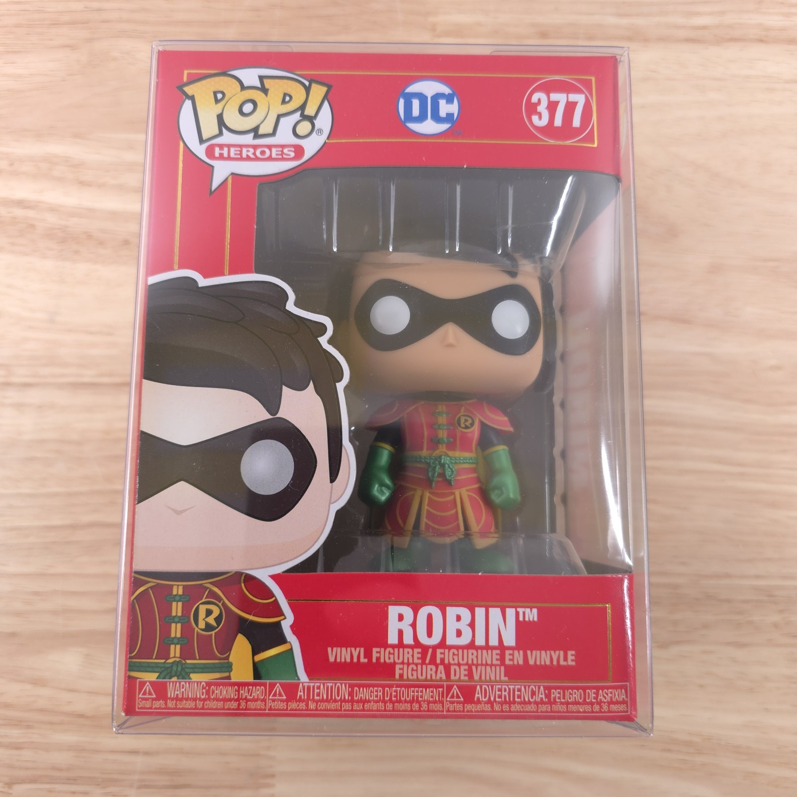 Funko Robin #377 Pop! Vinyl DC Universe Imperial Palace Costume w/ Protector