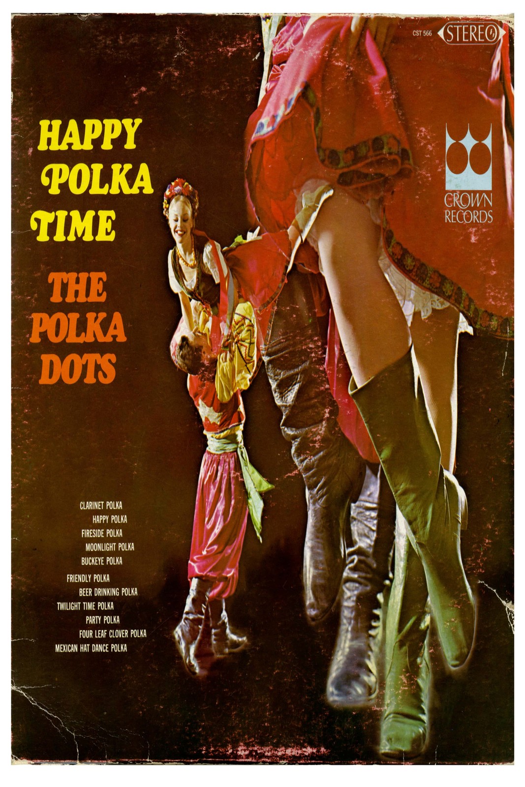 🎵 Happy Polka Time (1960s) Music Poster – 24×36” – Retro Home Decor