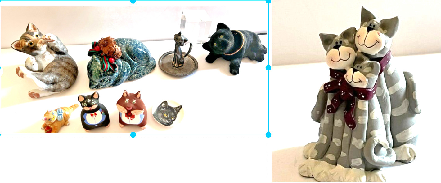 Collection of 10 Assorted CATS Mixed materials Specifics in listing