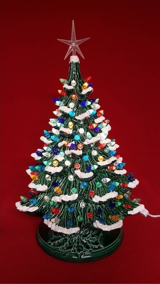Ceramic Christmas Tree 18 Inches