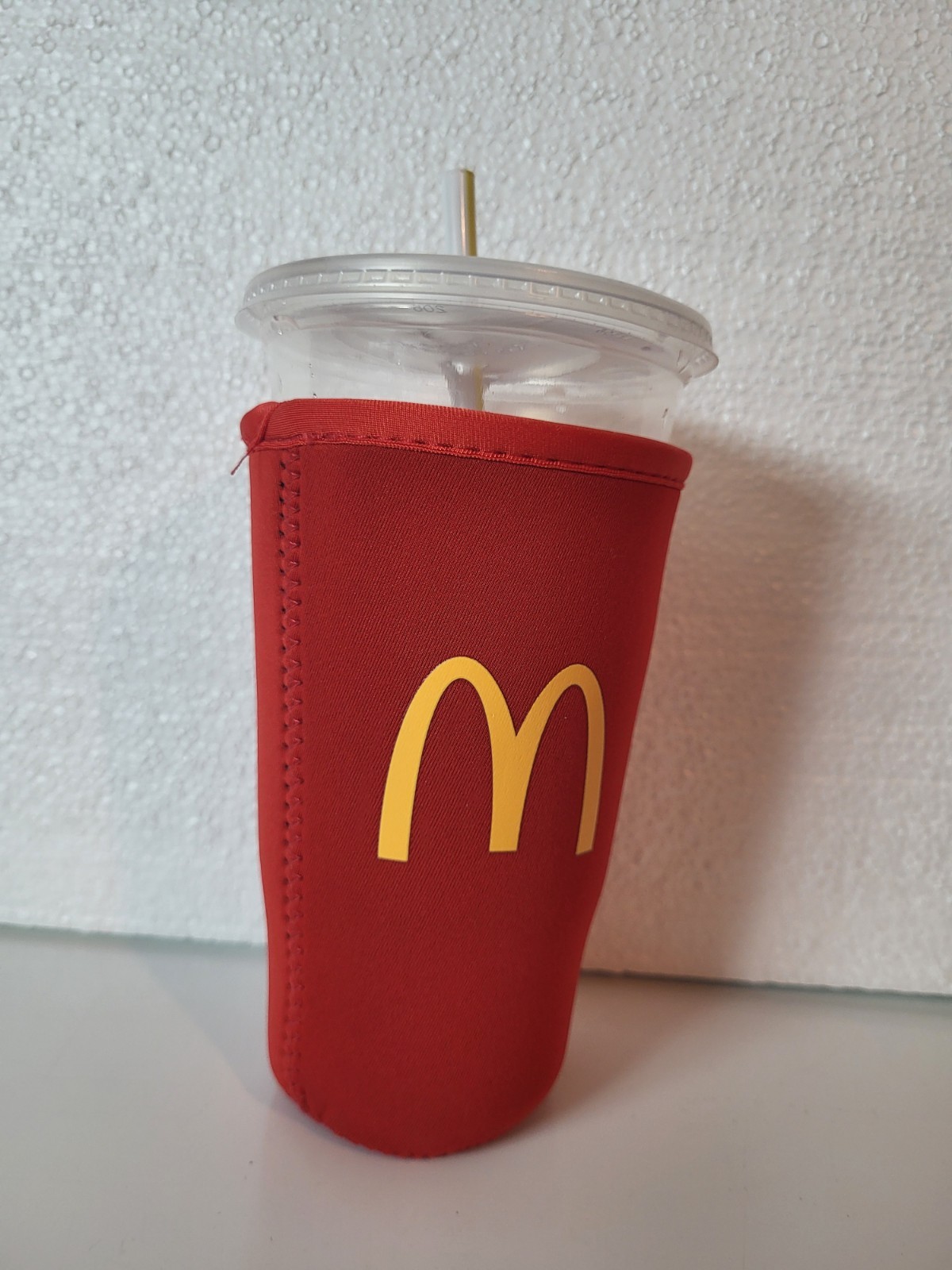 McDonald’s Lg Cold Cup Koozie Sleeve Java Sok RMHC *FREE SHIPPING*