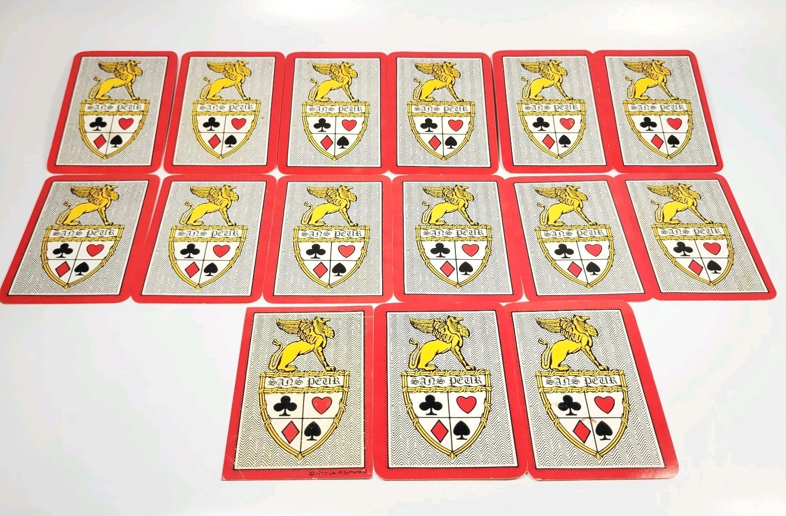 Rare 1977 Sutherland-Brown Transformation Playing Cards COMPLETE 1st Edition