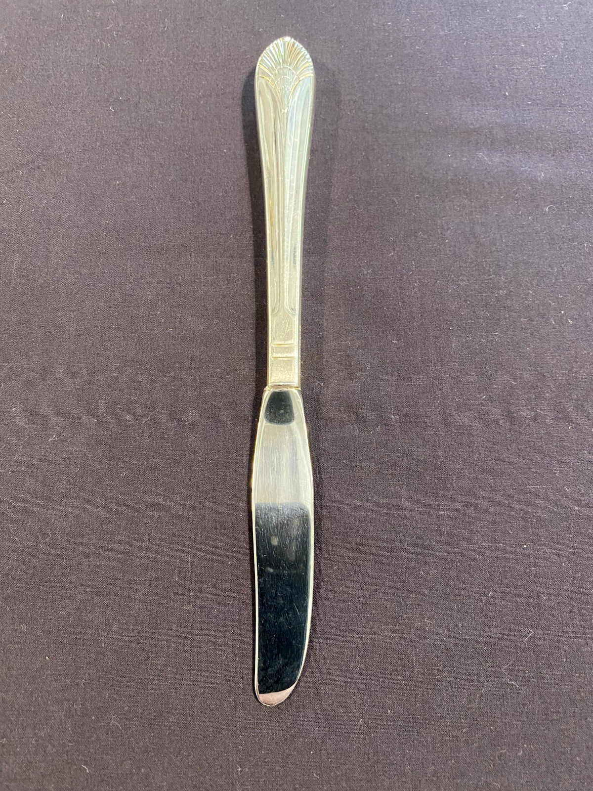 SS United States Silver Plated “Viande” Knife Manhattan Pattern