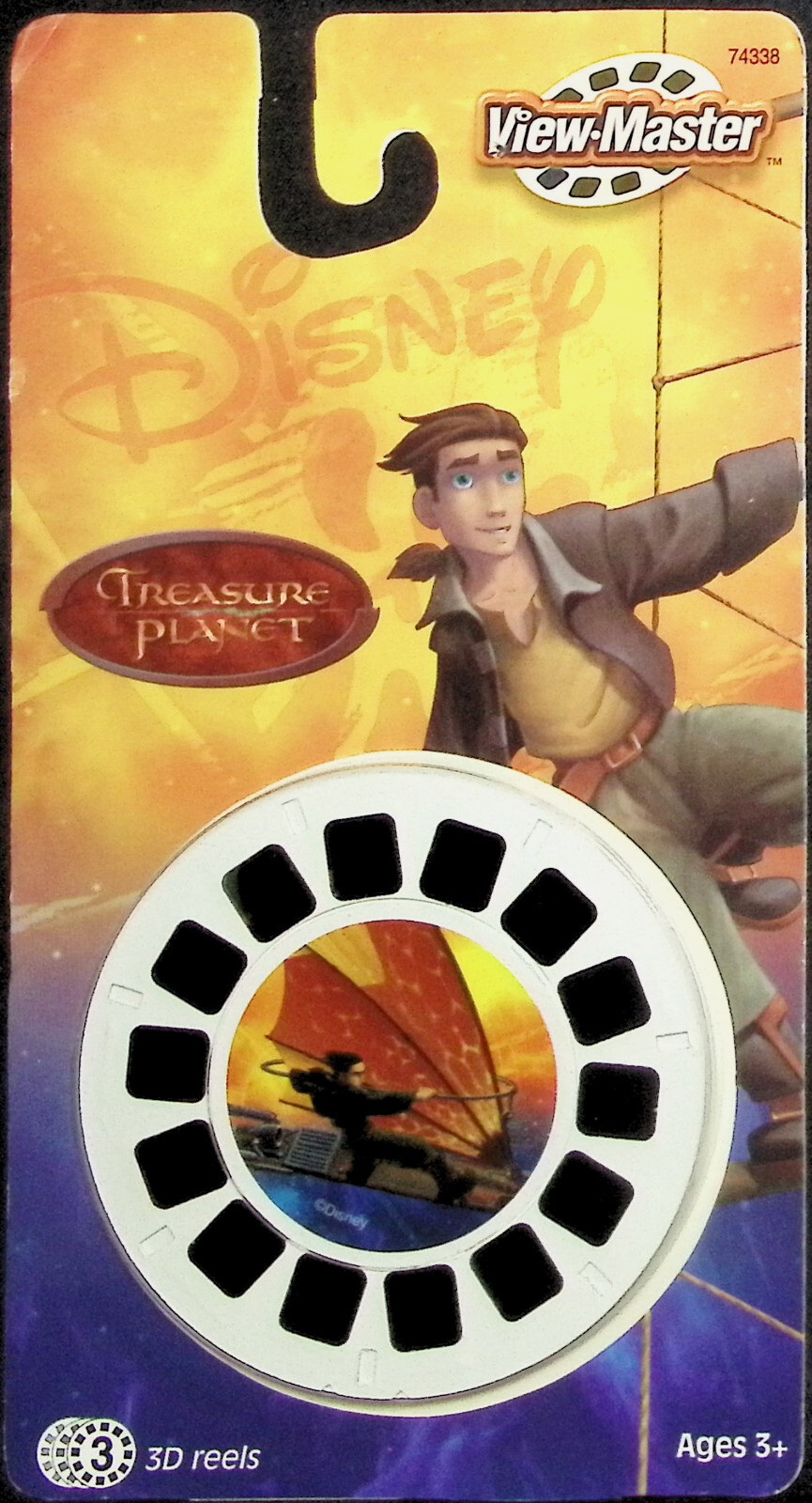 Disney’s Treasure Planet 3d View-Master 3 Reel Set SEALED
