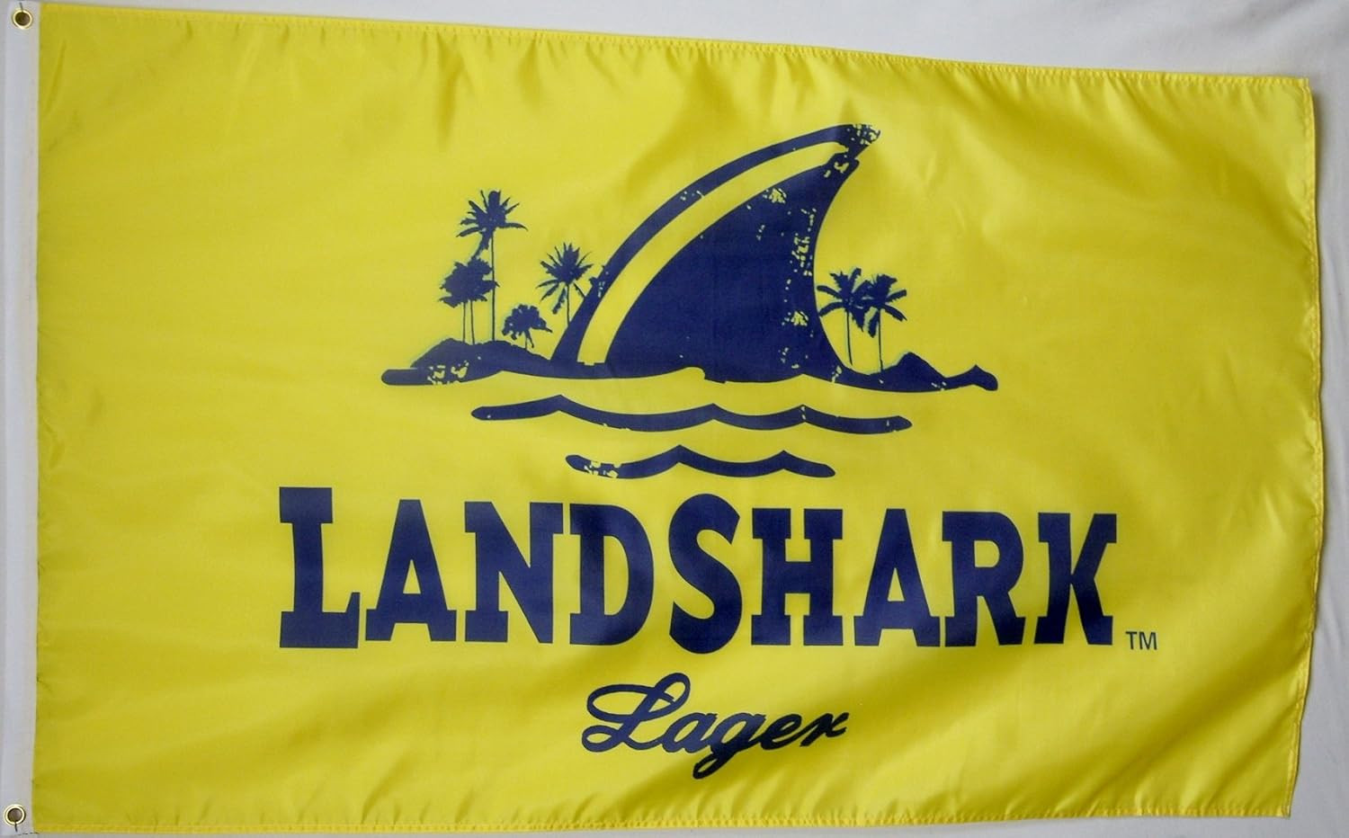 LANDSHARK Lager Beer Flag 3′ X 5′ Deluxe Indoor Outdoor Banner