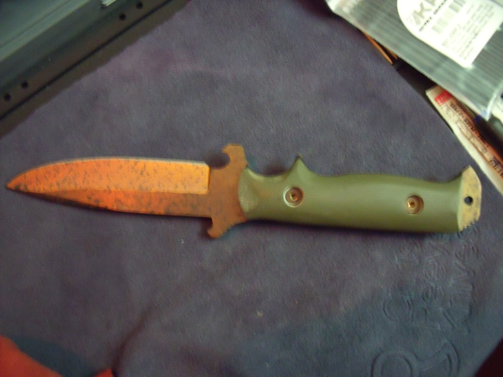 Dawson Knives Chief 3v fixed blade bnib 9.75 in. Limited Discontinued