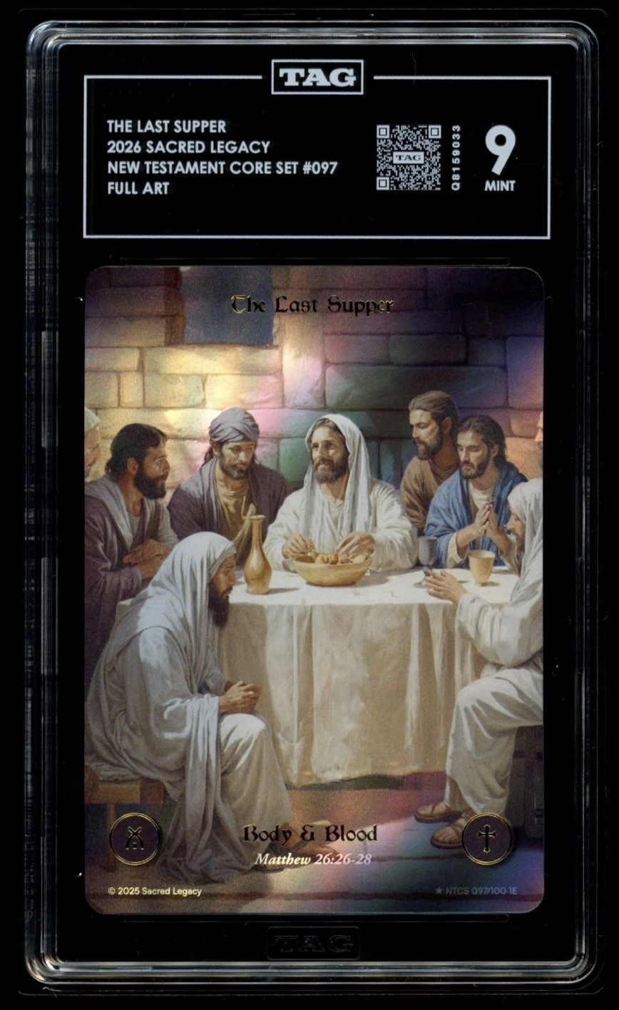 The Last Supper 2026 Sacred Legacy Tag 9