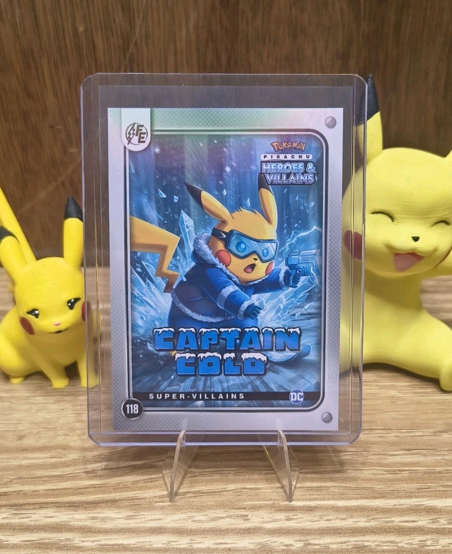 Pikachu Cosplay – The Absolute Zero Pack – 3 Card Lot – Refractive Holo – NM