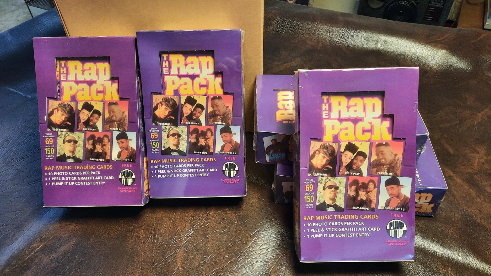 The Rap Pack Music Trading Cards Factory Sealed Box. FREE SHIP