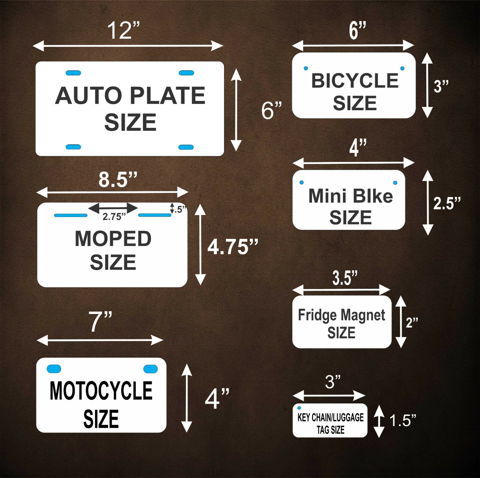 New York 2020 License Plate Personalized Custom Car Auto Bike Motorcycle Moped
