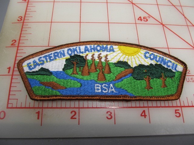 Eastern Oklahoma Council CSP collectible patch (mC)