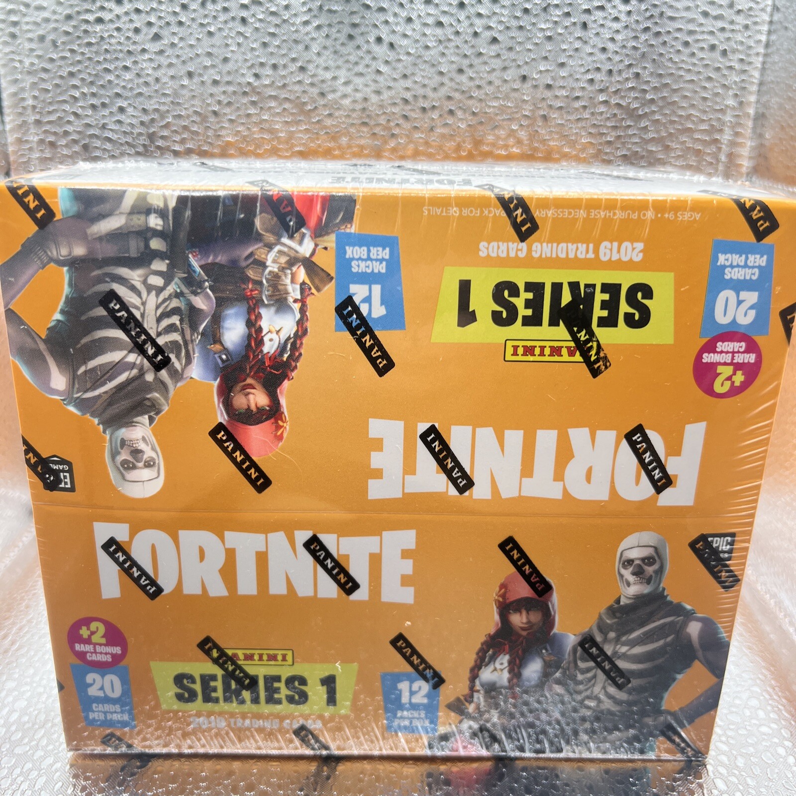 Panini Fortnite Series 1 USA – Sealed Fat Pack Bonus Box-Black Knight Holo? 🇺🇸