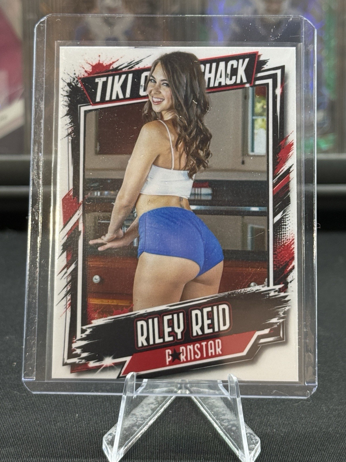 Riley Reid Adult Card Tiki Card Shack Limited SP Card 001