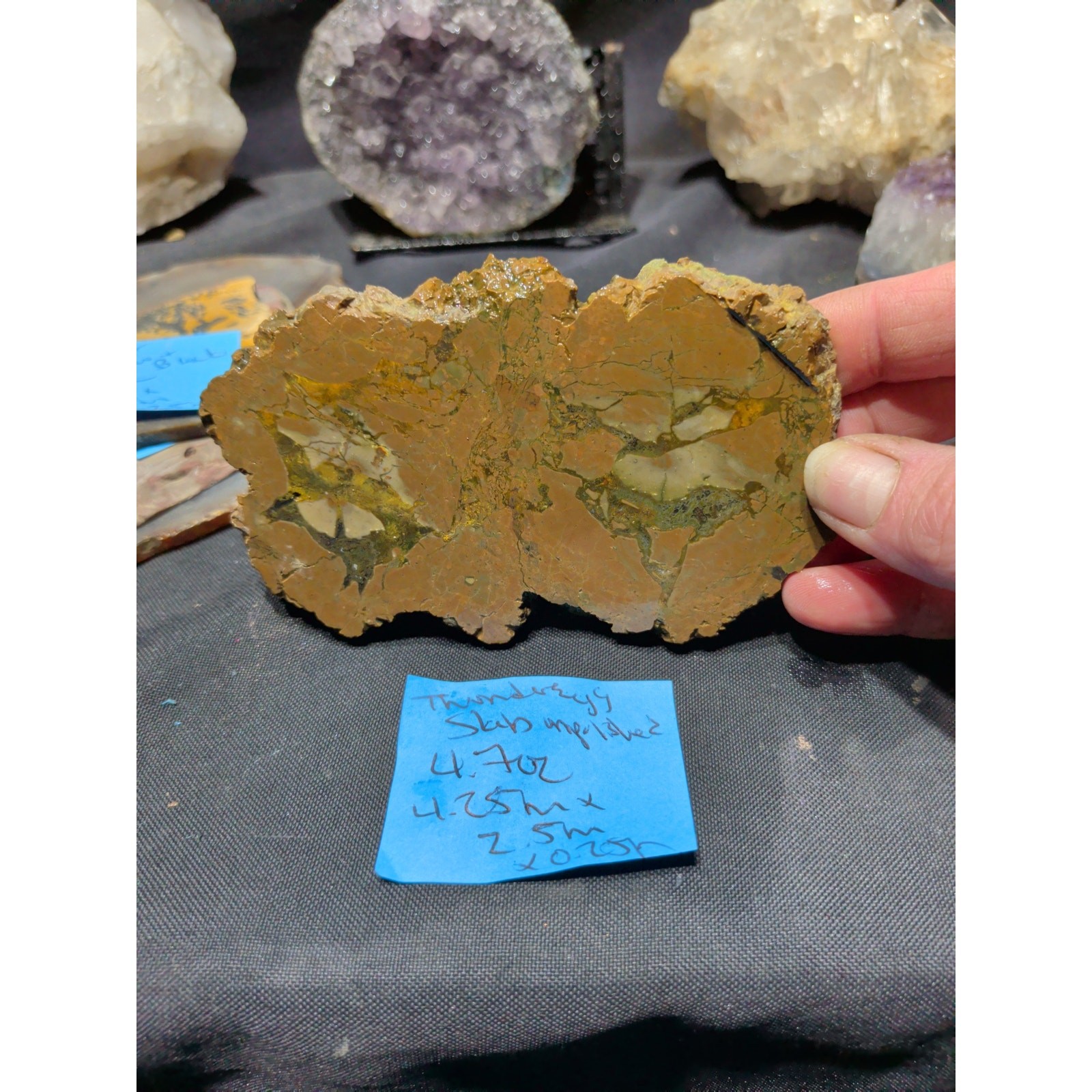 Thunder Egg Slab Specimen (4.7oz)