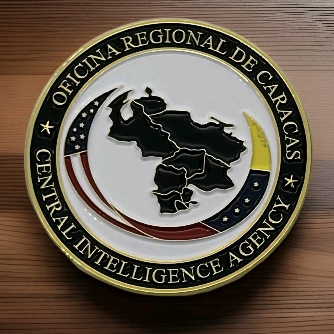 WOW!! CIA Caracas, Venezuela Regional Office Central Intelligence Challenge Coin