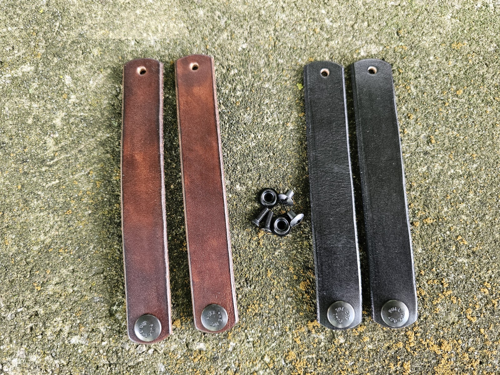 IWB LOOP, Veg Tanned Cowhide Leather, “Pull-the-DOT” Hardware! Single Beltloop!