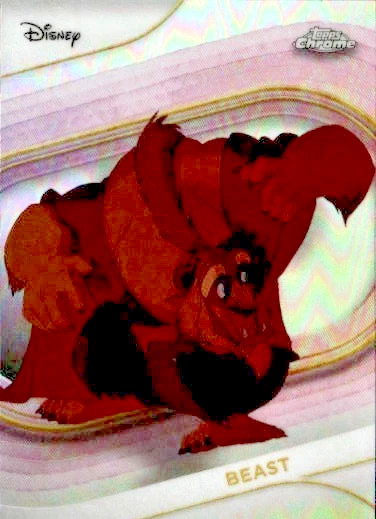 2025 Topps Chrome Disney – Beast #126 – Beauty and the Beast