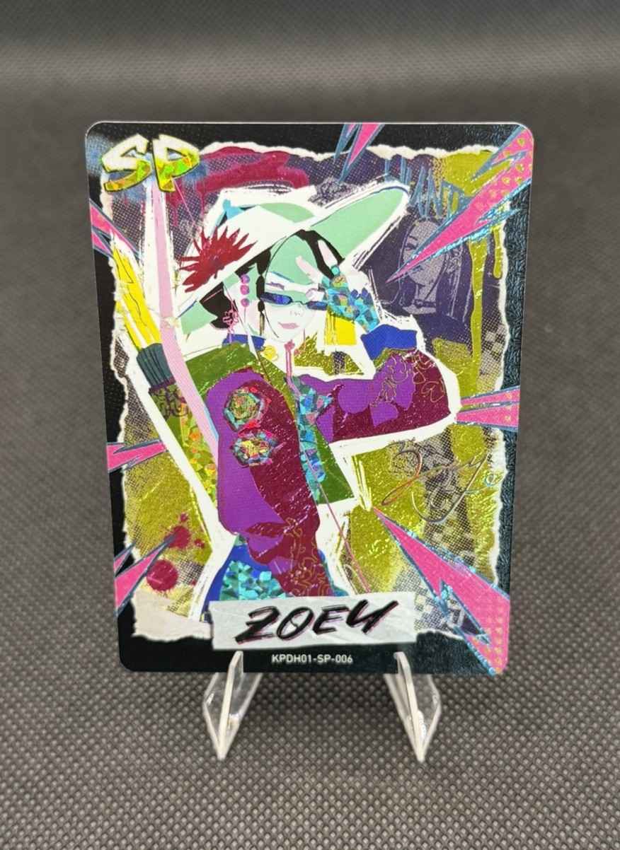 2026 Kayou KPop Demon Hunters Collectible Trading Card #KPDH01-SP-006 – Zoey