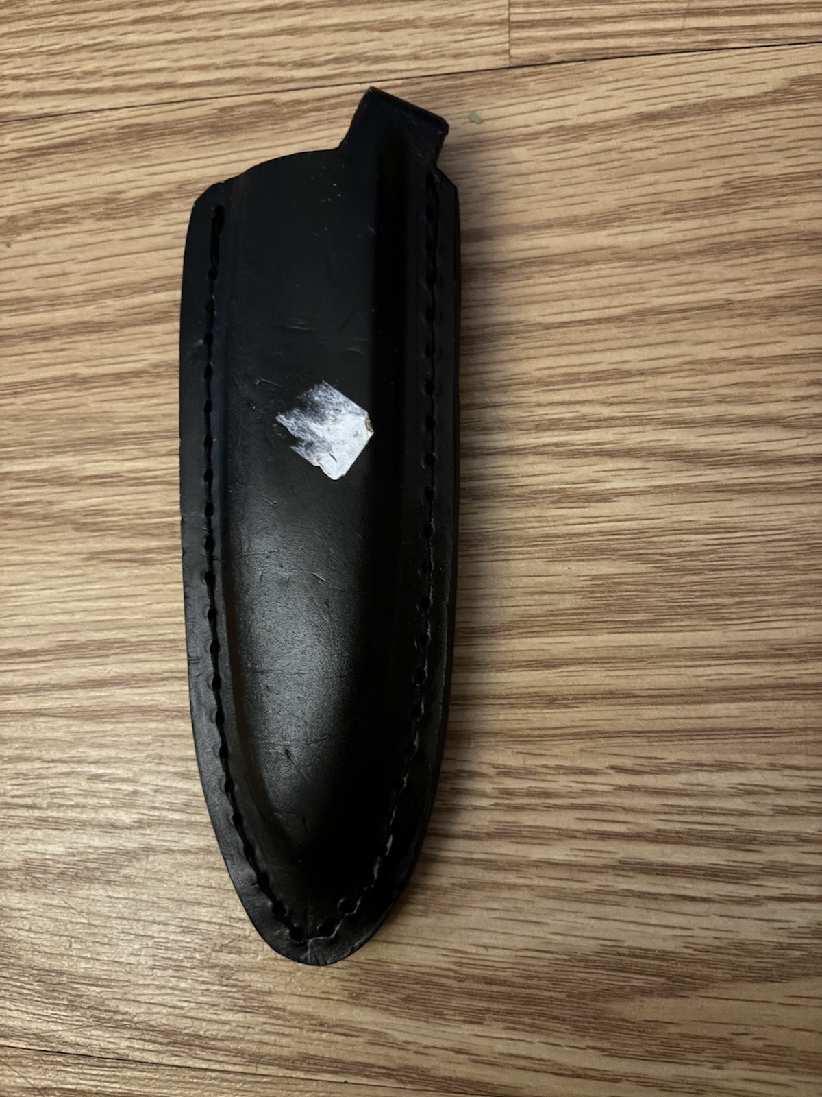 UNBRANDED BLACK 5″ FIXED BLADE BELT LOOP CASE WITH CLOSE LOOP