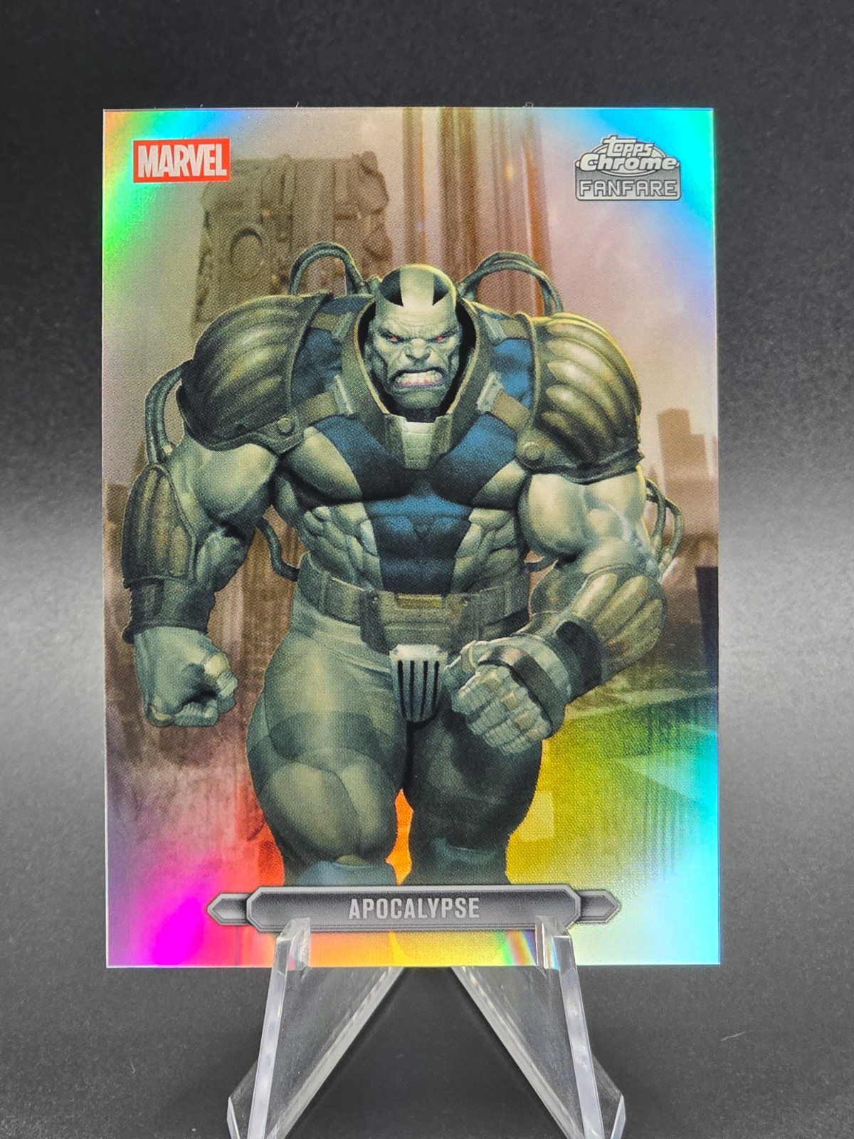 2026 Topps Chrome Marvel APOCALYPSE FanFare Refractor #FF-02
