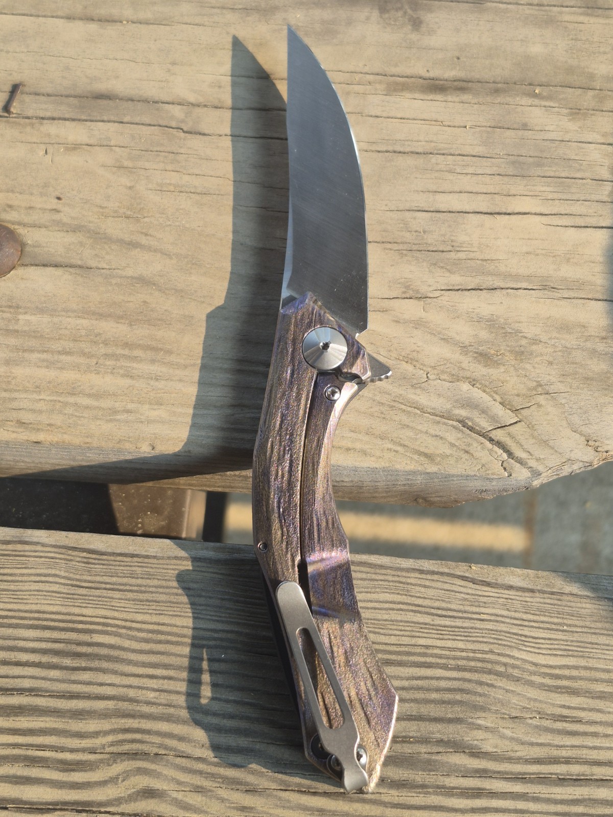 Zero Tolerance ZT0462 Plain Edge Folder 20CV Steel Custom Regrind Carbon Fiber