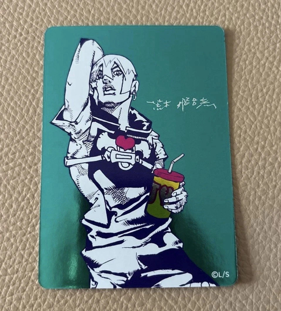 The JOJOLands NatsuComi 2026 Metallic Promo Card Jodio Joestar Japan