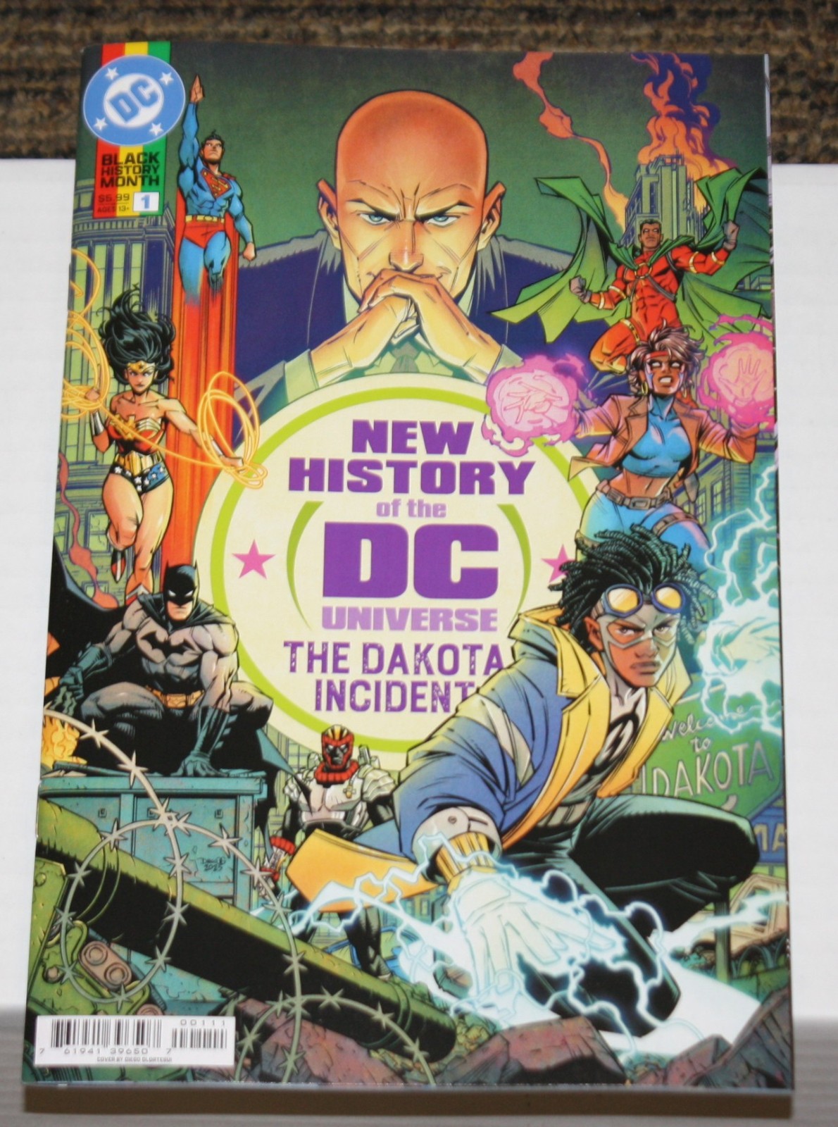 New History of the DC Universe: The Dakota Incident #1 One Shot – A, 1st