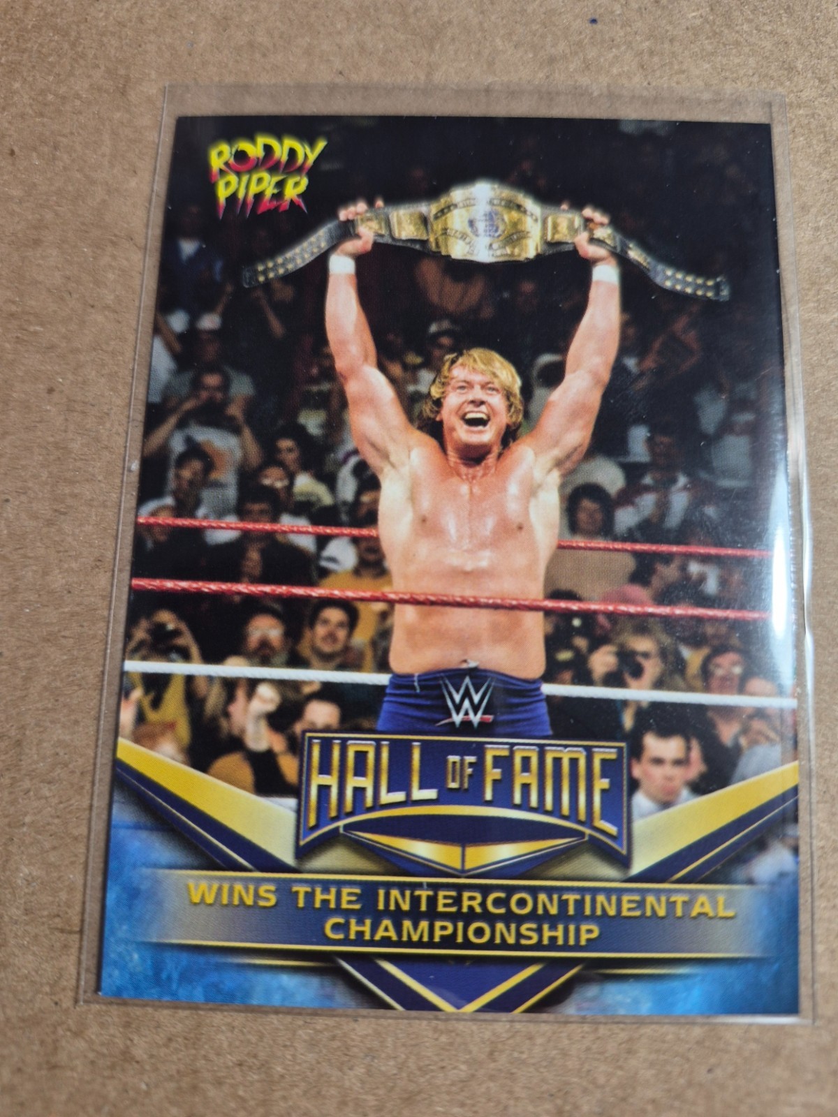 2018 Topps WWE Hall of Fame Roddy Piper WWE Trading Card #35/40