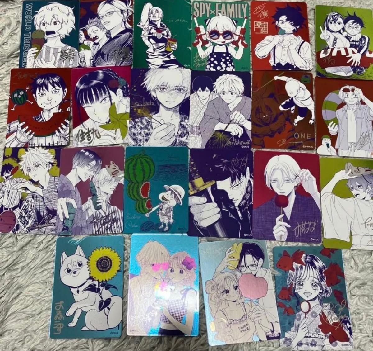 Summer Comic Fair NatsuComi 2026 Metakira Promo Card complete Set 22 JP Signed