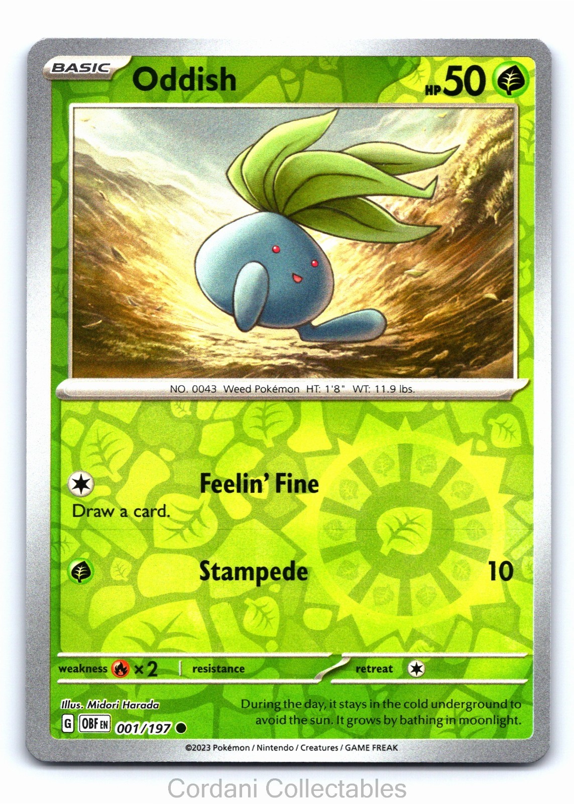 Obsidian Flames – Reverse Holo Pokemon Cards – Choose your own!