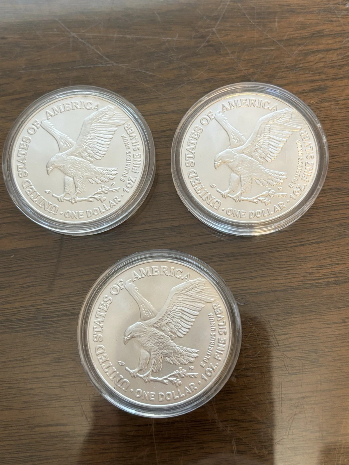 Lot of 3 U.S . 2023 -1- 0 Z American Eagle C.0.i.n