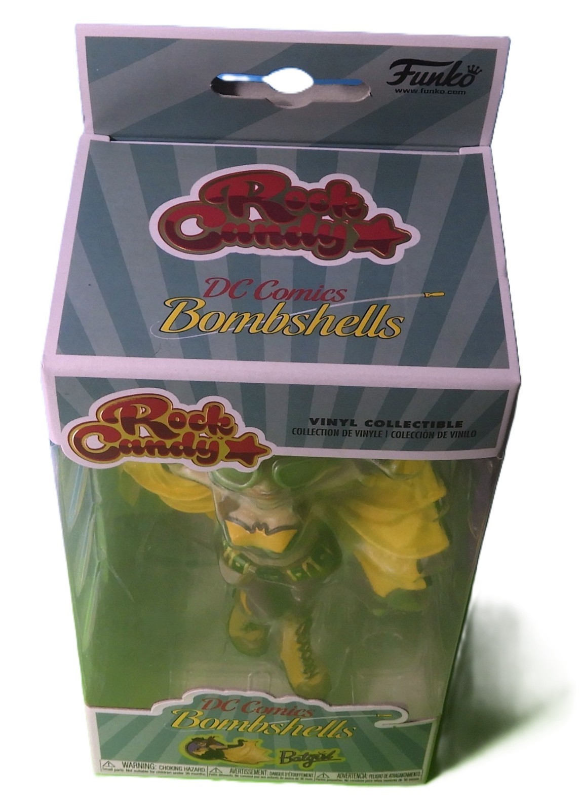 Funko Rock Candy ~ DC BOMBSHELLS BATGIRL VINYL FIGURE ~ DC Comics Universe