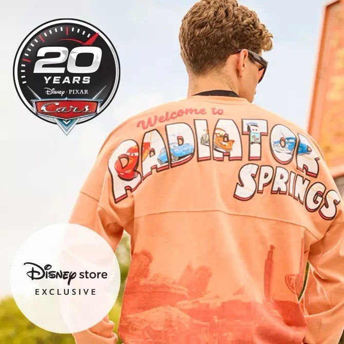 Radiator Springs Spirit Jersey for Adults – Cars 20th Anniversary (Medium)