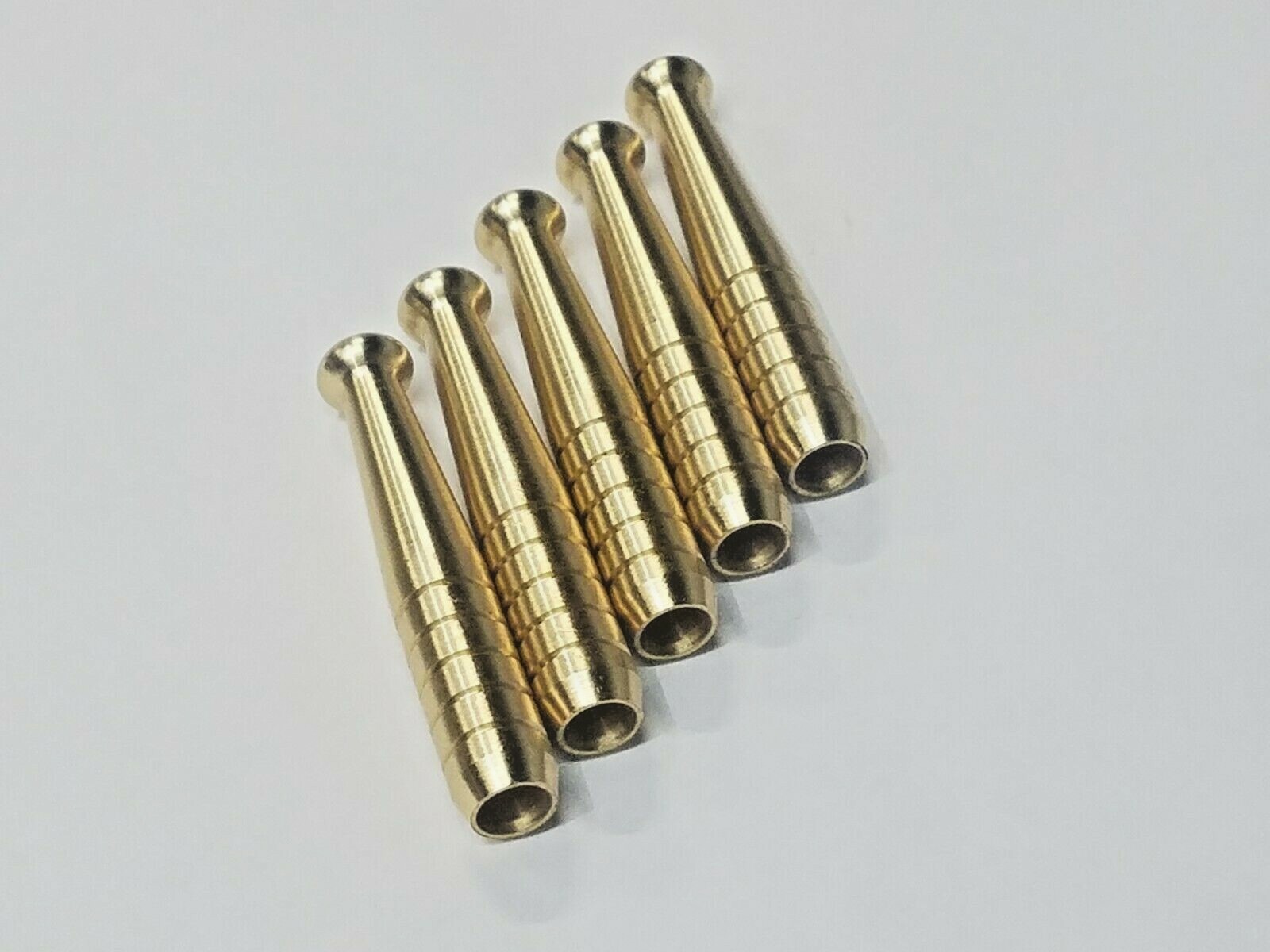 5 SOLID BRASS METAL ONE HITTER PIPE DUGOUT BAT 2″ MADE IN USA !! TOBACCO