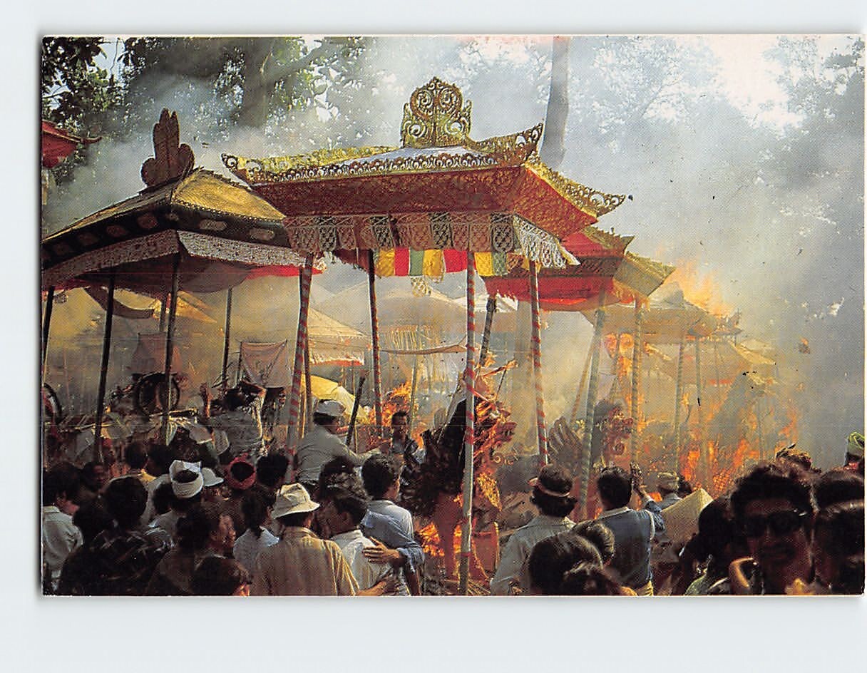 Postcard Cremation Indonesia