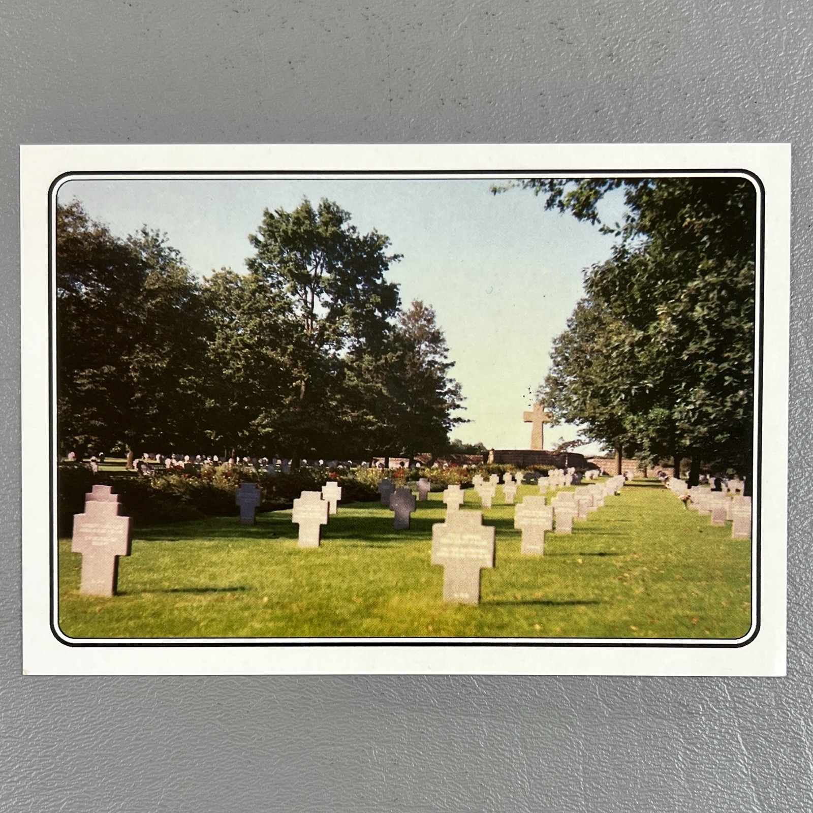 Postcard Unposted German Soldiers’ Cemetery Sanweiler, Luxembourg