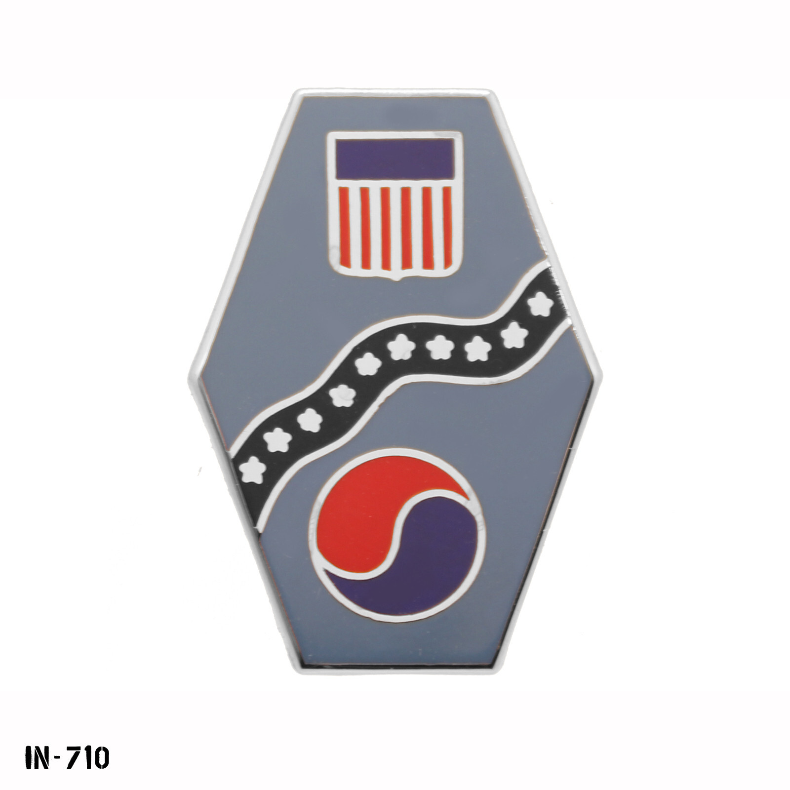 Combined Field Army Republic of Korea ~ US Army DUI Crest Pin ~ NEW