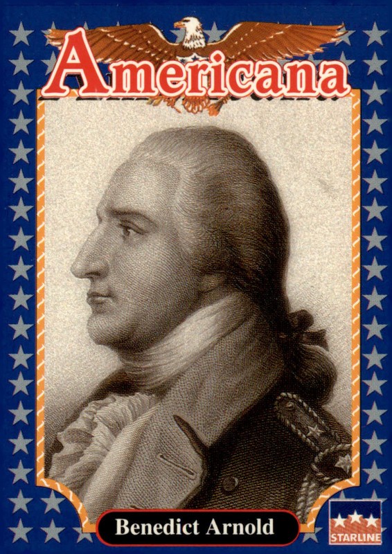 1991 Starline Americana #6 Benedict Arnold