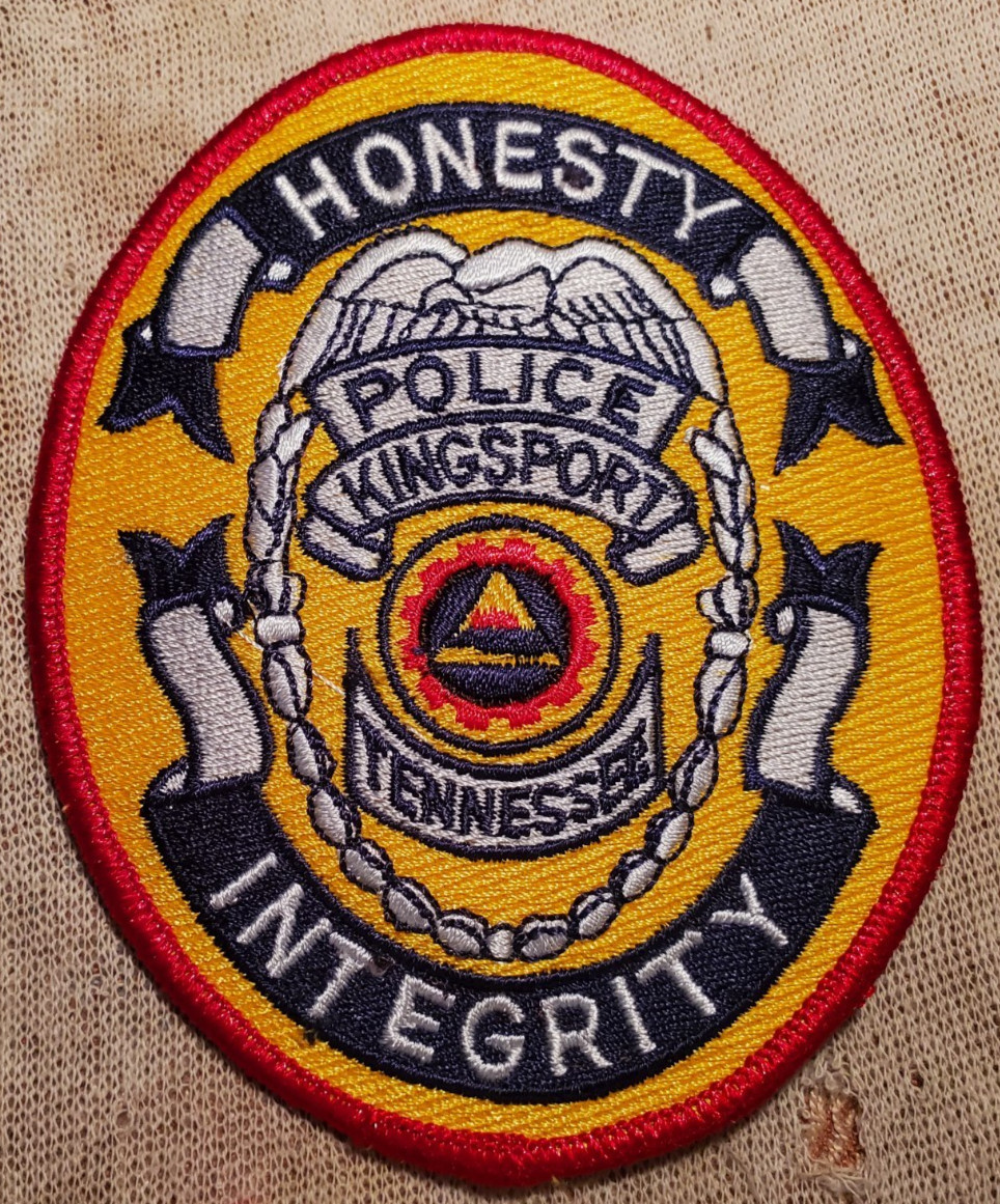 TN Kingsport Tennessee Police Shoulder Patch