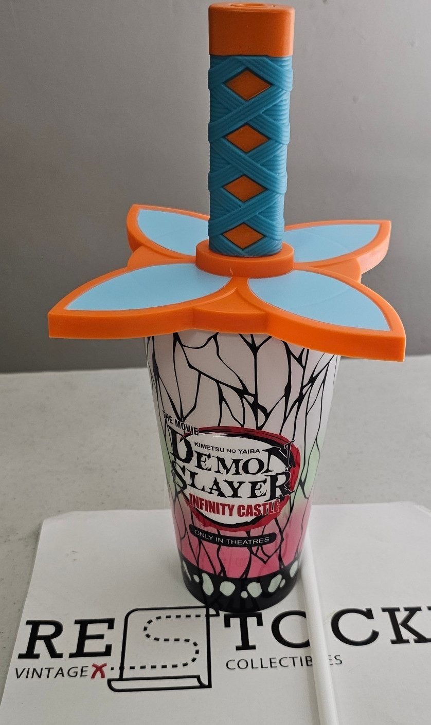 Authentic Demon Slayer Infinity Castle AMC Exclusive Shinobu Cup W/ Sword Topper