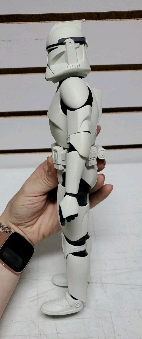 2009 Sideshow: Star Wars Republic Clone Trooper Phase 1 Armor Figure, Pre-Owned