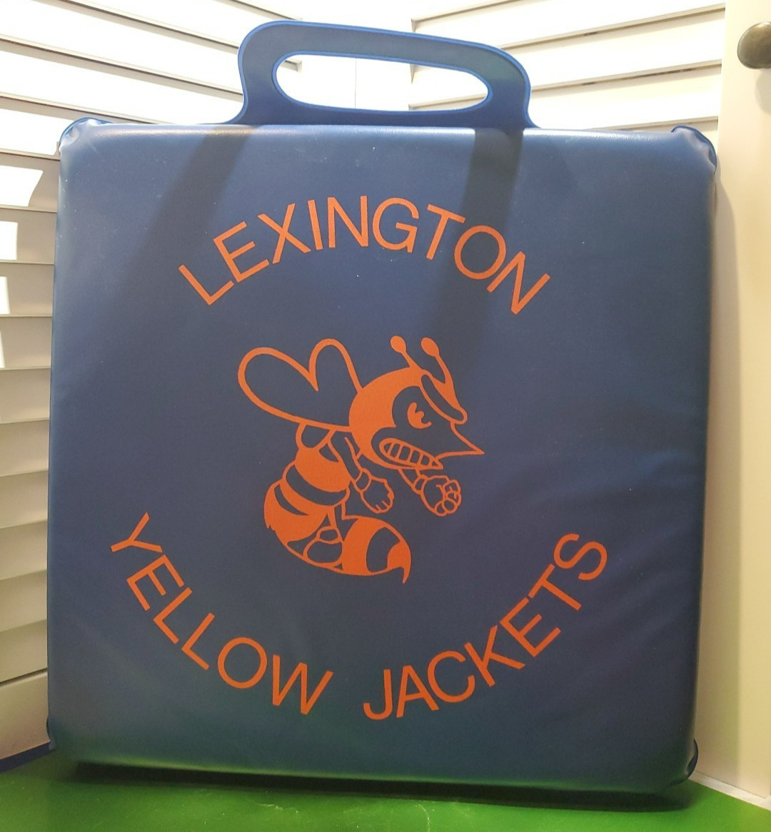 VTG Lexington Yellow Jackets Stadium Seat Cushion Hog City Davidson County NC