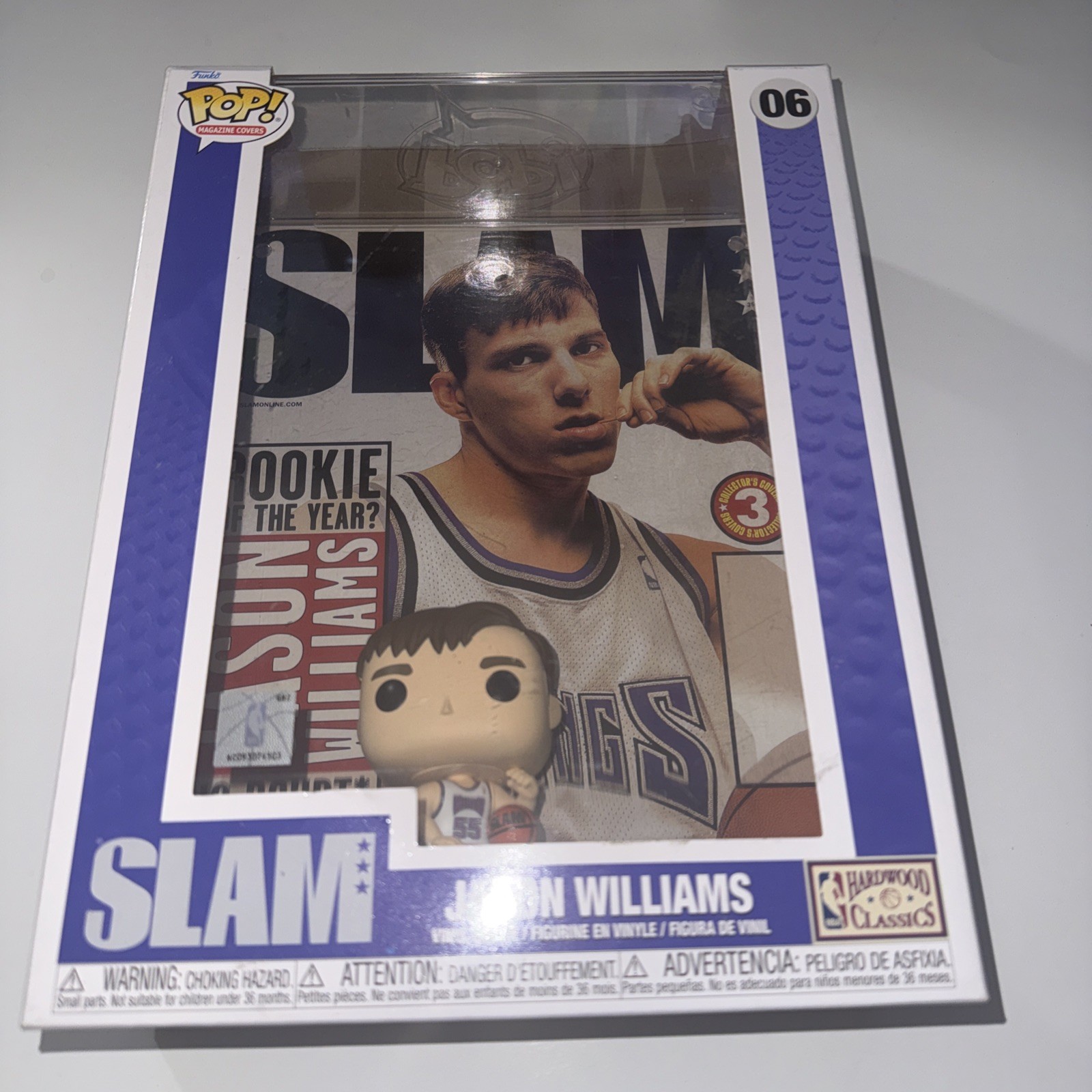NBA Slam Basketball Jason Williams Magazine Cover Funko Pop Vinyl