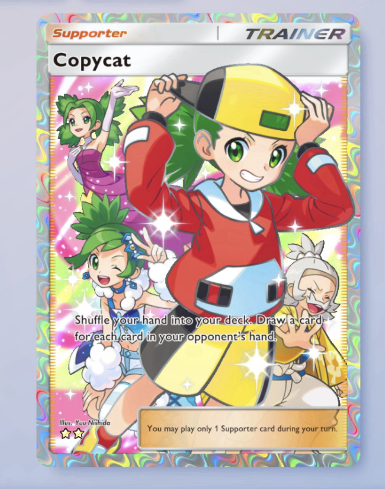 Pokemon TCG Pocket – Copycat – Supporter – 2 ⭐ Mega Rising – B1 – ENGLISH