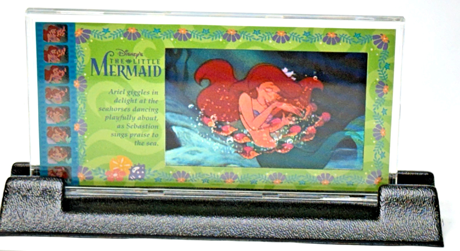 Vintage 1990s DISNEY Store Lenticular 3D Motion Cel – LITTLE MERMAID (NEW)