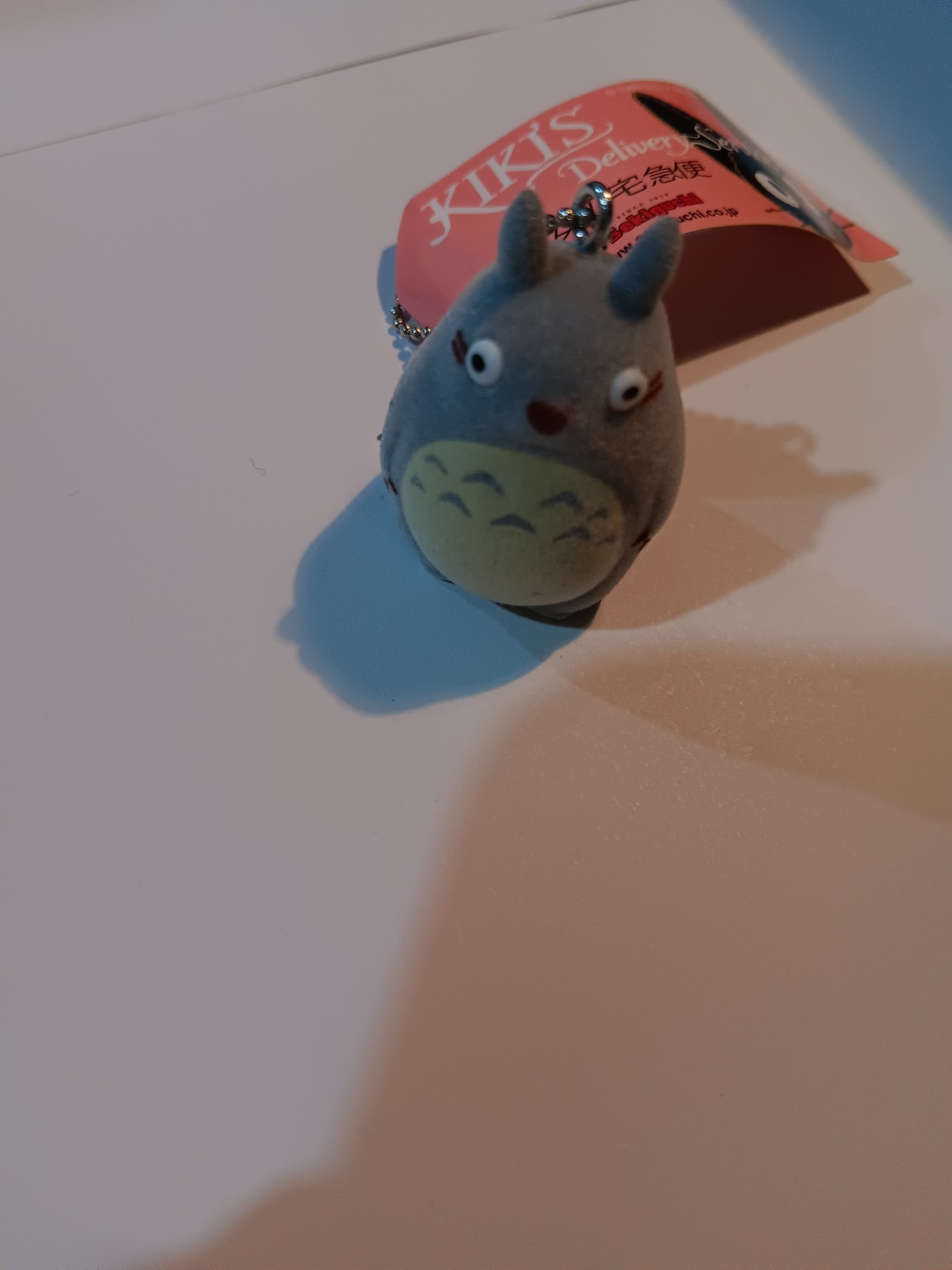Totoro Flocked (Gray) Key Chain #TO14 (NEW)