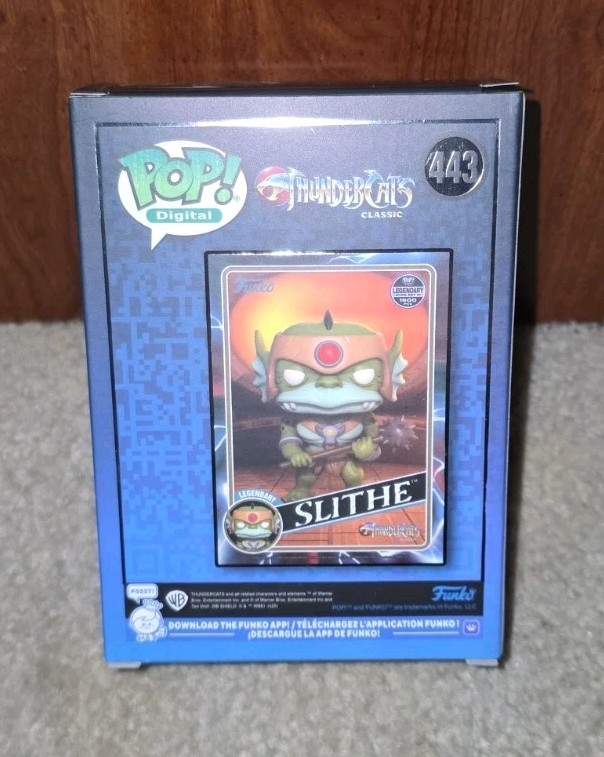 Funko Pop! Thundercats Slithe Digital Legendary #443 LE 1603pcs w/Protector