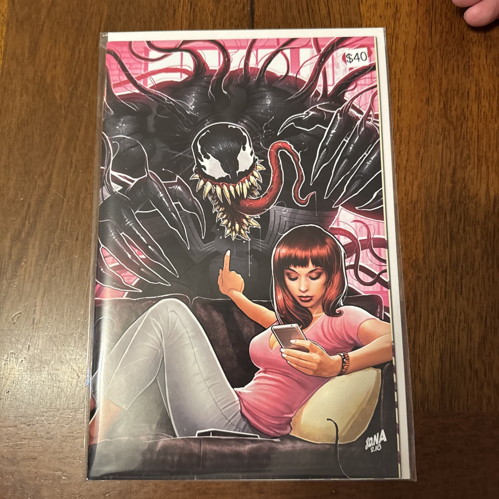 Venom #1 David Nakayama KRS Convention Exclusive Virgin Variant 2018